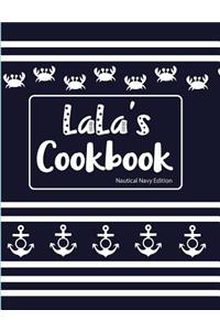 Lala's Cookbook Nautical Navy Edition