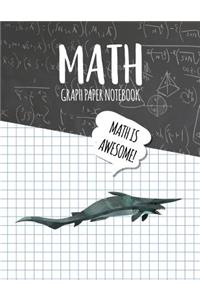 Math Graph Paper Notebook