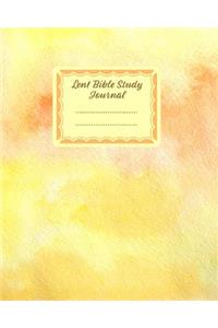 Lent Bible Study Journal