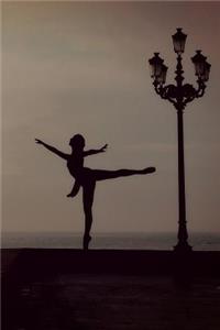 Romantic Ballet Dancer in Silhouette