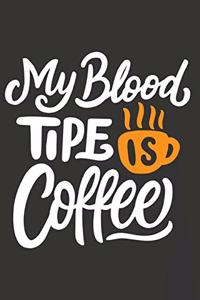 My Blood Tipe Is Coffee