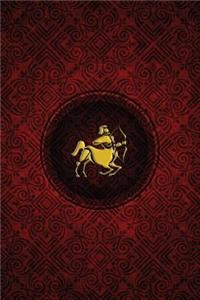 Monogram Sagittarius Notebook
