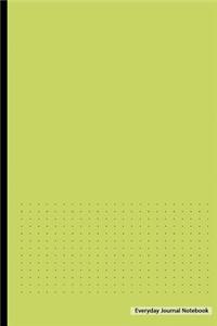 Everyday Journal Notebook - Dotted Grid (Lime Cover): 6