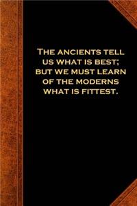 Ben Franklin Quote Journal Ancients Tell Us Best Vintage Style