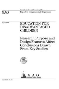 Education for Disadvantaged Children