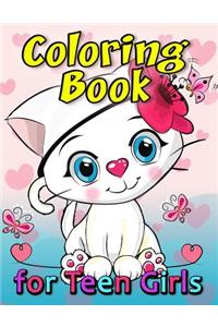 Coloring Book for Teen Girls