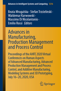 Advances in Manufacturing, Production Management and Process Control