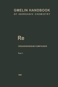 Gmelin Handbook of Inorganic and Organometallic Chemistry - 8th Edition