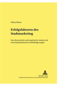 Erfolgsfaktoren Des Stadtmarketing