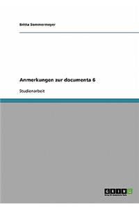 Anmerkungen zur documenta 6