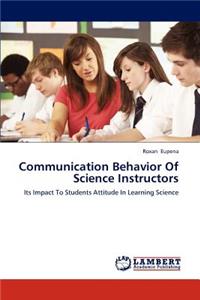 Communication Behavior Of Science Instructors
