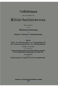 Über ein Eiweissreagens zur Harnprüfung für das Untersuchungsbesteck der Sanitätsoffiziere