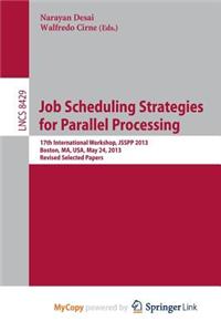 Job Scheduling Strategies for Parallel Processing