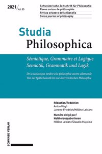 Semiotique, Grammaire Et Logique / Semiotik, Grammatik Und Logik