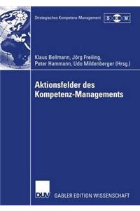 Aktionsfelder des Kompetenz-Managements
