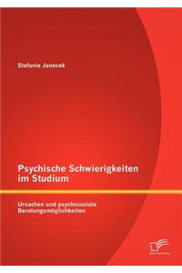 Psychische Schwierigkeiten im Studium