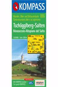 Tschogglberg -Salten/Monzoccolo 055 GPS D/I Kompass