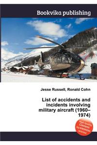 List of Accidents and Incidents Involving Military Aircraft (1960-1974)