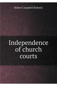 Independence of Church Courts