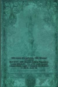 10TH CENSUS OF POPULATION 1880 MISSOURI