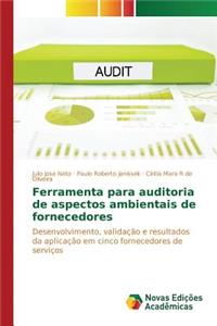 Ferramenta para auditoria de aspectos ambientais de fornecedores