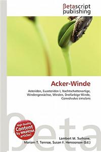 Acker-Winde