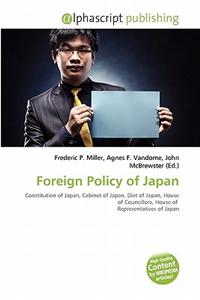 Foreign Policy of Japan