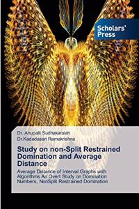 Study on non-Split Restrained Domination and Average Distance