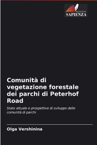 Comunità di vegetazione forestale dei parchi di Peterhof Road
