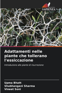 Adattamenti nelle piante che tollerano l'essiccazione