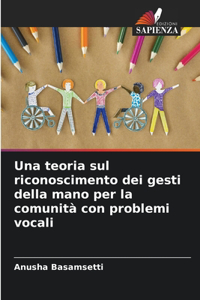 teoria sul riconoscimento dei gesti della mano per la comunità con problemi vocali