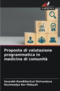 Proposta di valutazione programmatica in medicina di comunità