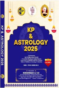 KP & Astrology 2025 | KP Year Book 2025 |