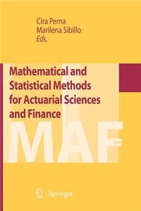 Mathematical and Statistical Methods for Actuarial Sciences and Finance