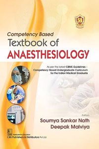COMPETENCY BASED TEXTBOOK OF ANAESTHESIOLOGY (PB 2024)