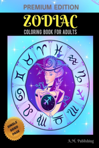 Zodiac Coloring Book for Adults