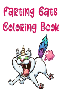 Farting Cats Coloring Book