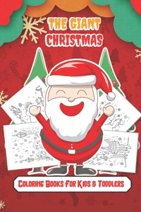 Giant Christmas Coloring Books For Kids & Toddlers