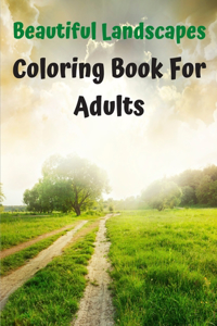Beautiful Landscapes Coloring Book For Adults