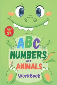 ABC Numbers and Animals workbook age 2+
