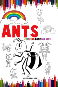 Ants Coloring Book for kids