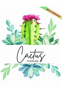 Cactus Coloring Book
