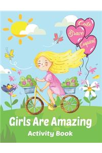 Girls Are Amazing Activity Book