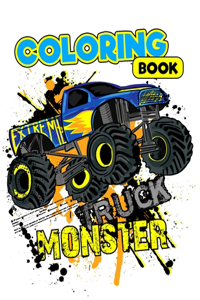 Monster Truck Coloring Book