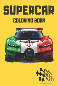 Supercar Coloring Book
