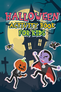 Halloween Activity Book for Kids