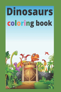 Dinosaurs coloring book