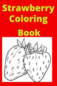 Strawberry Coloring Book