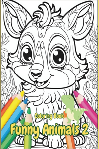 Coloring Book - Funny Animals 2