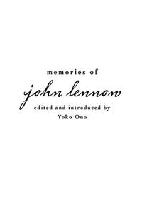 Memories of John Lennon